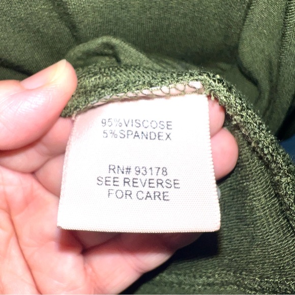 Philosophy by Republic midi Terry funnel/cowl neck oversized pockets‎ dress XS - Picture 7 of 9